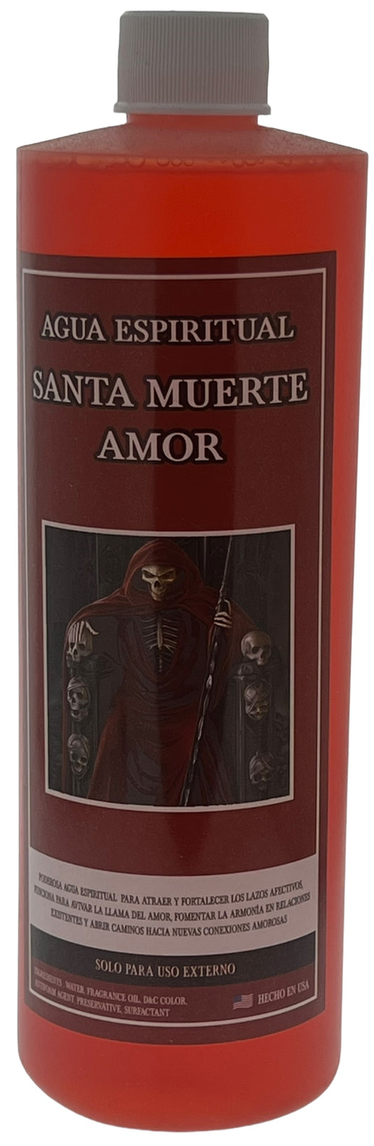 Santa Muerte Amor Agua 16oz