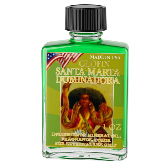 Santa Marta Dominadora Aceite Esoteric Fragrance Oil 1/2oz-1oz Square Bottle