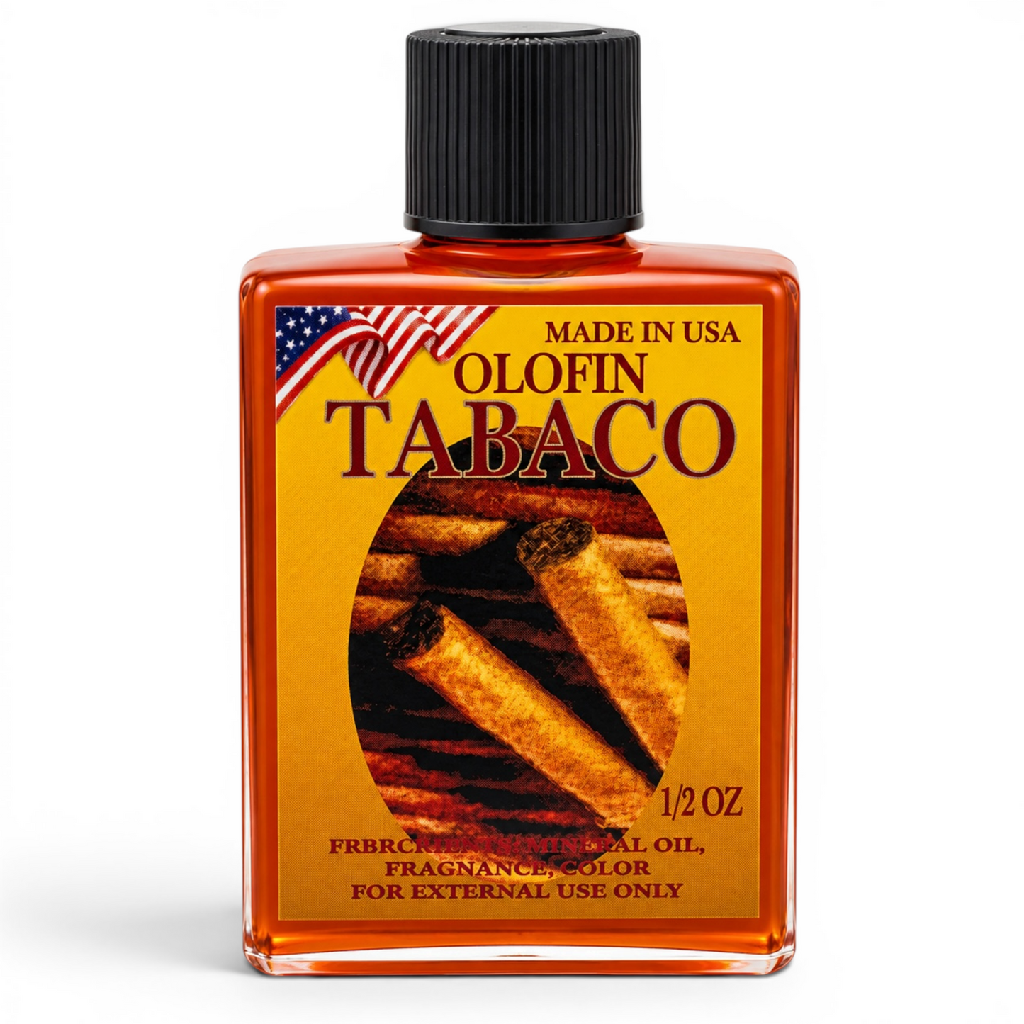 Tobaco Aceite Esoteric Fragrance Oil 1/2oz-1oz Square Bottle
