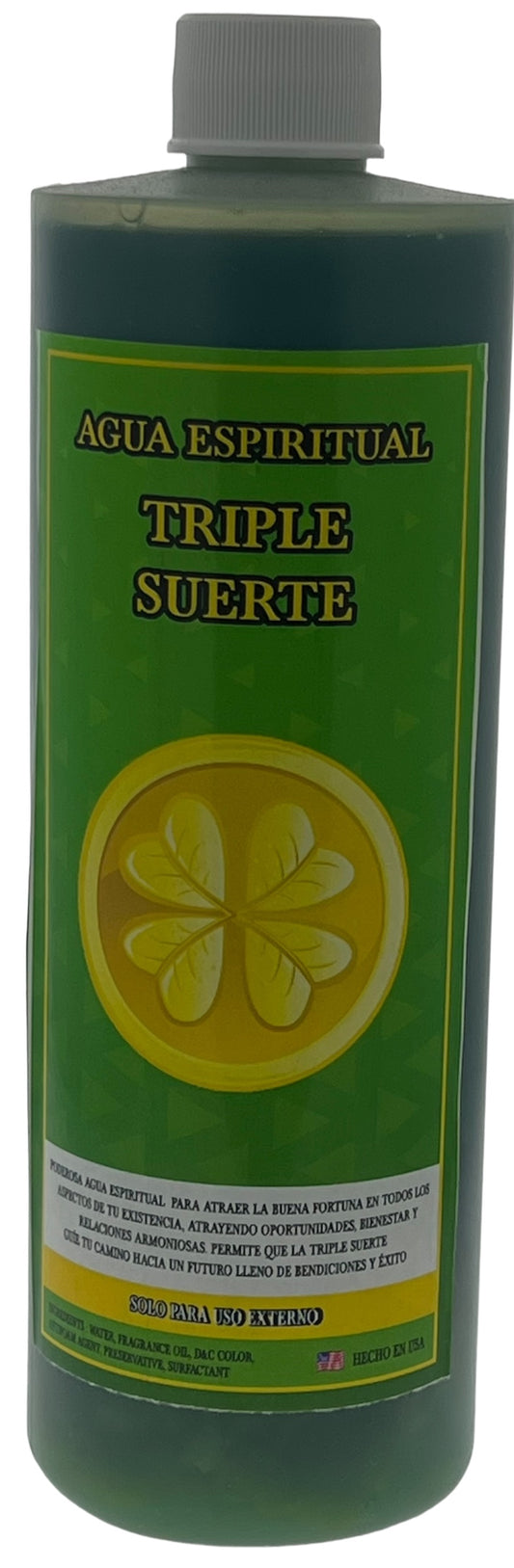 Triple Suerte Agua 16oz
