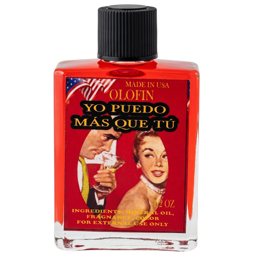 Yo Puedo Más Qué Tu Aceite Esoteric Fragrance Oil 1/2oz-1oz Square Bottle