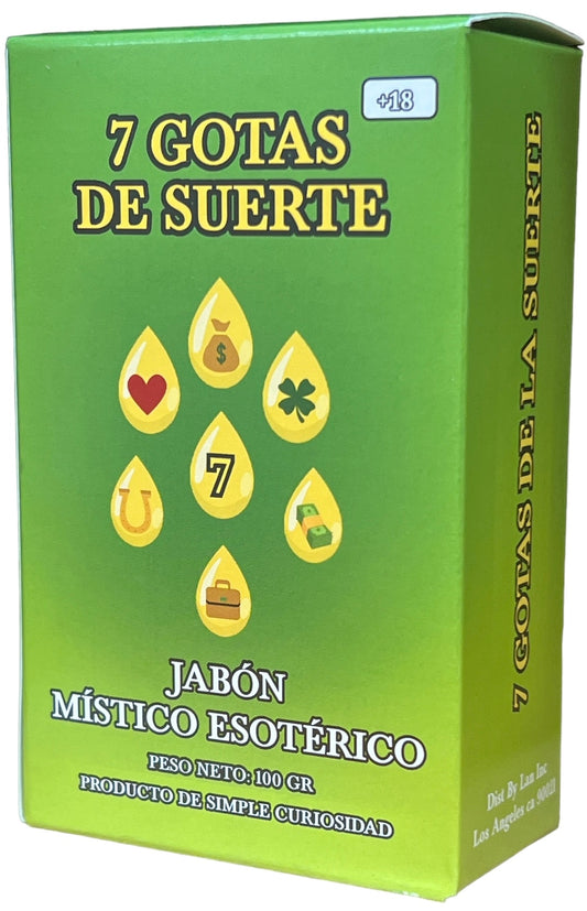 7 Gotas De Suerte Jabon 100G Pack of 6