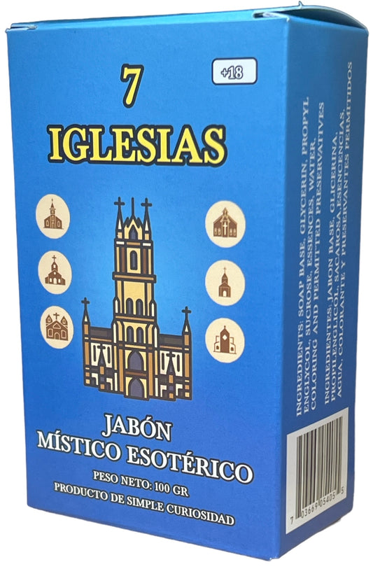7 Iglesias Jabon 100G Pack of 6