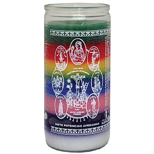 7 Potencias - 7 Color - Velas de 14 días - 6CT