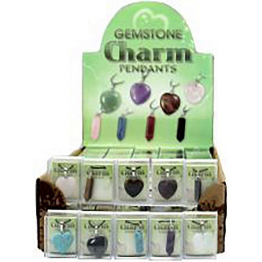 Gemstone Charm Pendant - 90CT