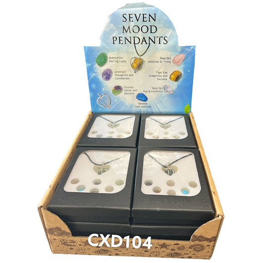Seven Mood Pendants - 12CT