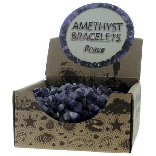 Pulsera de Chips de Amatista 25CT
