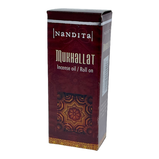 Nandita Mukhallat Roll on/ Incense Oil 8ml Pack of 2