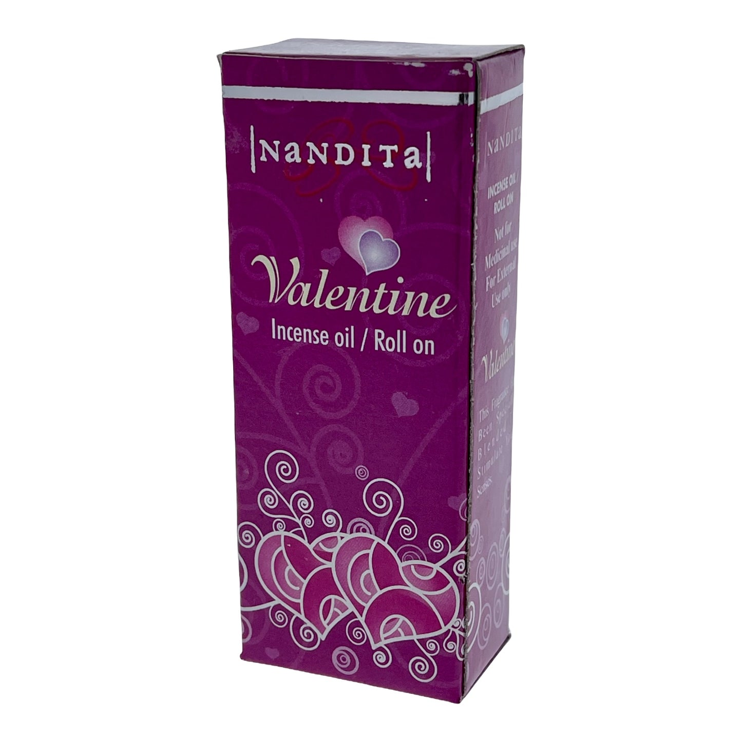 Nandita Valentine Roll on/ Incense Oil 8ml Pack of 2