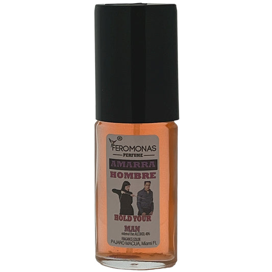 Amarra Hombre 1oz Tapa Negra Perfume