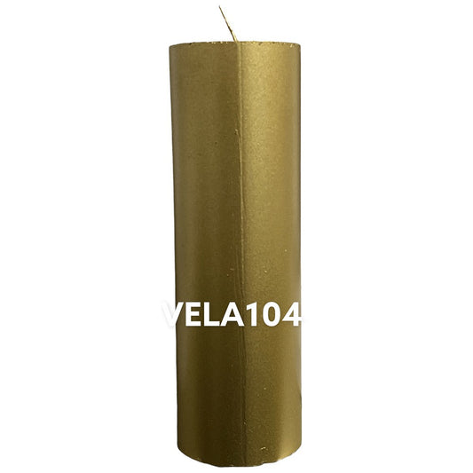 Cirio Candle - Dorado - 3x9"