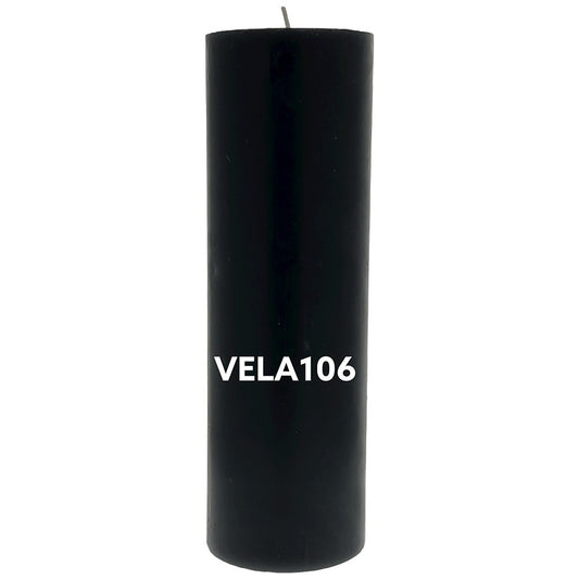 Vela Cirio - Negra - 3x9"