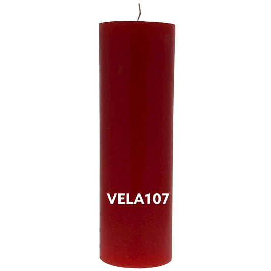 Cirio Candle - Rojo - 3x9"