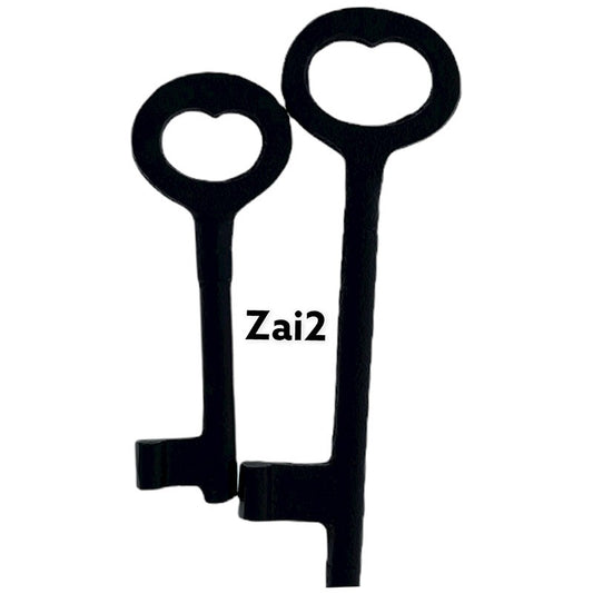 KEYS SET OF 2PCS BLK